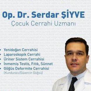 Çocuk cerrahisi Op. Dr. Serdar Şiyve